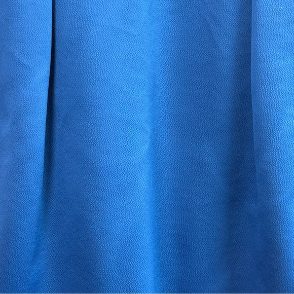 Top shop Structured Blue Cocktail Dress. Size 8 - Picture 7 of 9